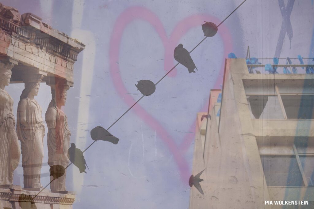Collage Essence Of Athens Wolkenstein